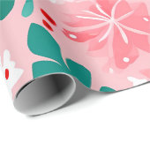 "Festival floral bliss Pattern" Geschenkpapier (Rolleneckpunkt)