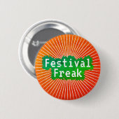 Festival Freak Button (Vorne & Hinten)