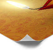 Festival Happy Diwali Feuerwerk - Poster drucken (Ecke)