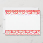 Festival Holly Berry CHRISTMAS HOLIDAY BRUNCH Einladung (Rückseite)