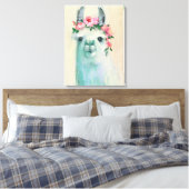 Festival Llama Leinwanddruck (Insitu (Schlafzimmer))