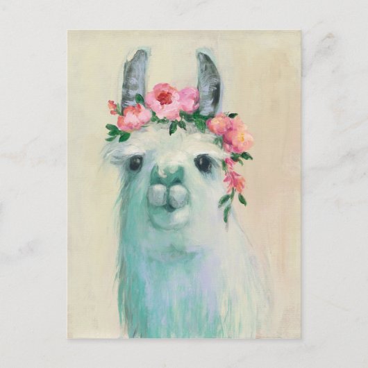 Festival Llama Postkarte (Vorderseite)