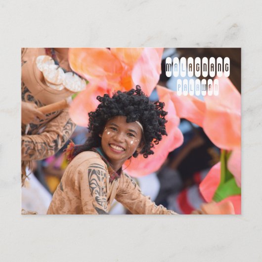 Festival Malagnang Postkarte (Vorderseite)