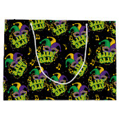 Festival Mardi Gras Große Geschenktüte (Rückseite)