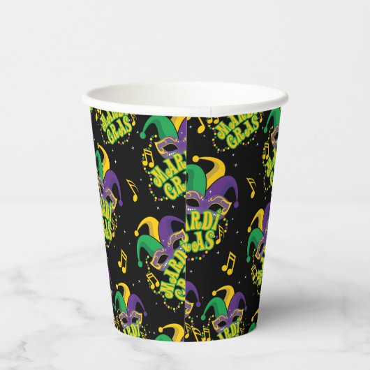Festival Mardi Gras Pappbecher (Rechts)