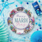 Festival Mardi Gras Pappteller (Party)