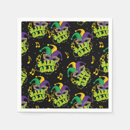 Festival Mardi Gras Serviette