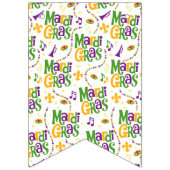 Festival Mardi Gras Wimpelkette (Zweite Fahne)