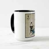 Festival Matsuri Kostümdarsteller Feudal Japan Tasse (Vorderseite Links)