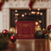 Festival Merry Christmas Red Classic Geschenkschachtel