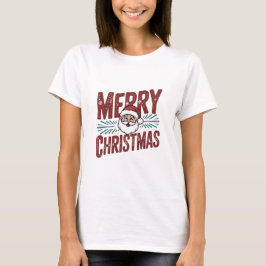 Festival Merry Christmas T-Shirt for Holiday Cheer