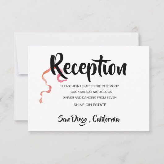 Festival Modern Wedding Festival Field Event Save The Date (Vorderseite)