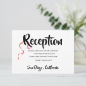 Festival Modern Wedding Festival Field Event Save The Date (Stehend Vorderseite)