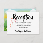 Festival Modern Wedding Festival Field Event Save The Date (Vorne/Hinten)