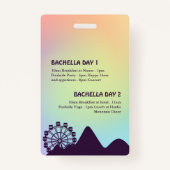 Festival Moon and Stars Ausweis (Rückseite)