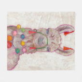 Festival Moon and Stars Fleecedecke (Vorderseite (Horizontal))