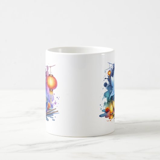 Festival Moon and Stars Kaffeetasse (Mittel)