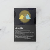 Festival Moon and Stars Karte (Innenseite)