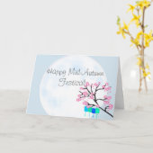 Festival Moon and Stars Karte (Gelbe Blume)