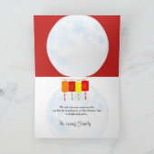 Festival Moon and Stars Karte (Innenseite)