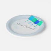 Festival Moon and Stars Pappteller (Schrägansicht)