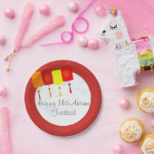 Festival Moon and Stars Pappteller (Party)