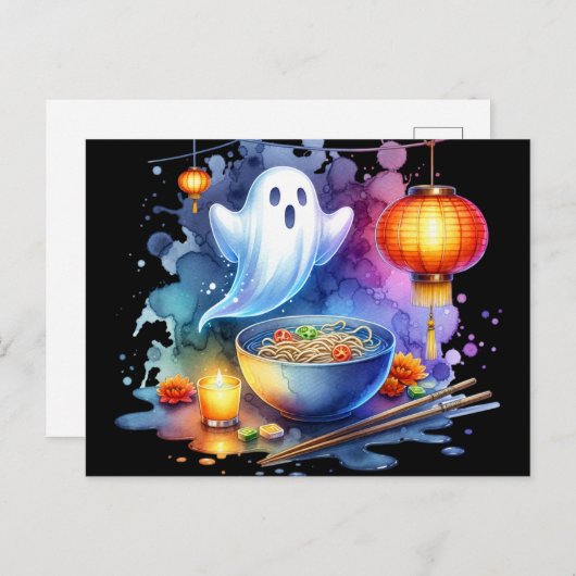 Festival Moon and Stars Postkarte (Vorne/Hinten)