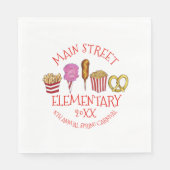 Festival Moon and Stars Serviette (Vorderseite)