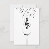 Festival Musik Konzert Chic Vip Einladung (Vorderseite)