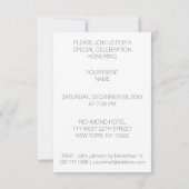 Festival Musik Konzert Chic Vip Einladung (Rückseite)