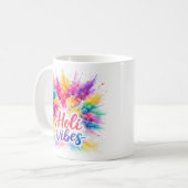 Festival of Colors - Holi Tasse (Vorderseite Links)