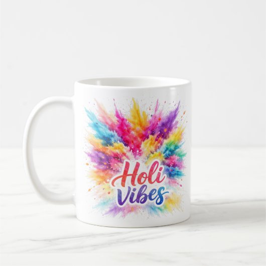 Festival of Colors - Holi Tasse (Links)