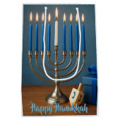 Festival of Lights and Joy Mittlere Geschenktüte (Rückseite)