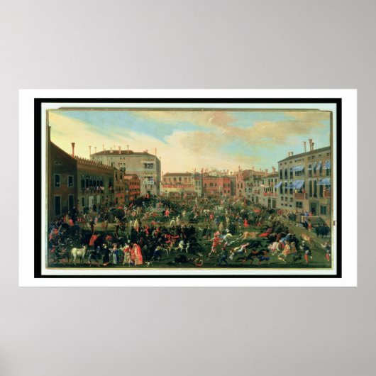 Festival of the Bulls, Campo San Polo Poster (Vorne)