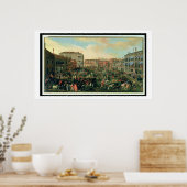 Festival of the Bulls, Campo San Polo Poster (Küche)