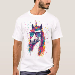 Festival-Party-Einhorn (1) T-Shirt