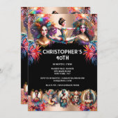 Festival Party - Martha Argerich Projekt Einladung (Vorne/Hinten)