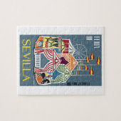 Festival-Plakat 1960 Spaniens Sevilla Puzzle (Horizontal)