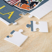 Festival-Plakat 1960 Spaniens Sevilla Puzzle (Seite)