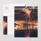 Festival Postkarte (Vorne/Hinten)