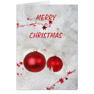 Festival Red Baubles