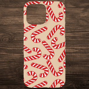 Festival Red Candy Cane iPhone 16 Pro Max Hülle