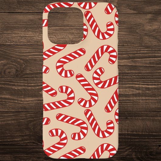 Festival Red Candy Cane Case-Mate iPhone Hülle