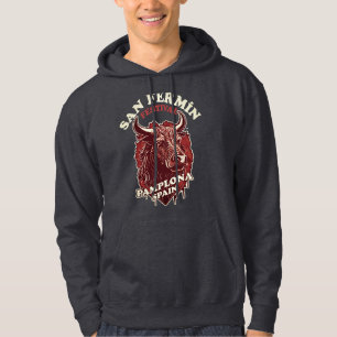 Festival San Fermin - das Laufen der Bullen Hoodie