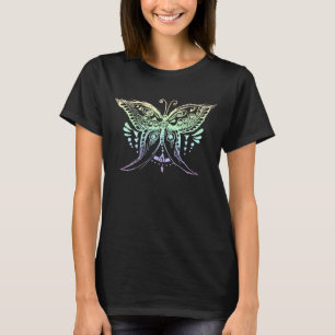 Festival Schmetterlingshemd (Pastell-Regenbogen) T-Shirt