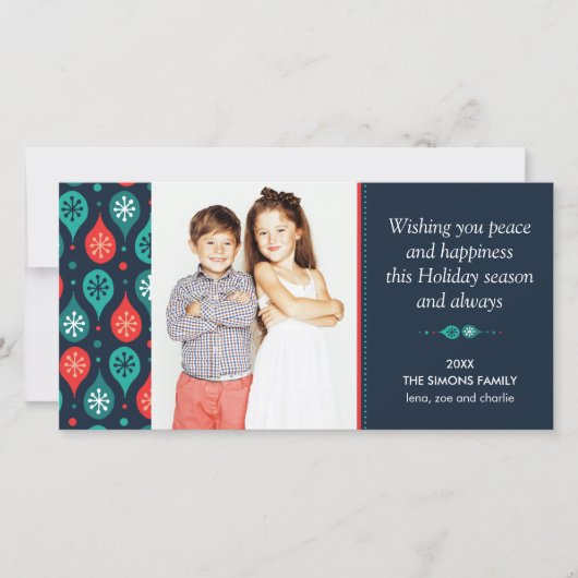 Festival Skandinavien Folklore Foto Karte (Vorderseite)