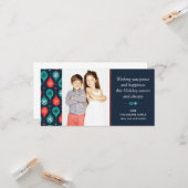 Festival Skandinavien Folklore Foto Karte (Vorderseite/Rückseite Beispiel)