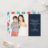 Festival Skandinavien Folklore Foto Karte (Vorderseite/Rückseite Beispiel)