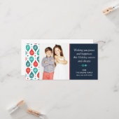 Festival Skandinavien Folklore Foto Karte (Vorderseite/Rückseite Beispiel)