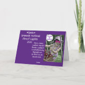 Festival Street Lights Karte (Rückseite)